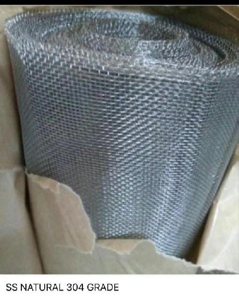 SS 304 Natural Grade Wire Mesh, Dimension : 100-200mm