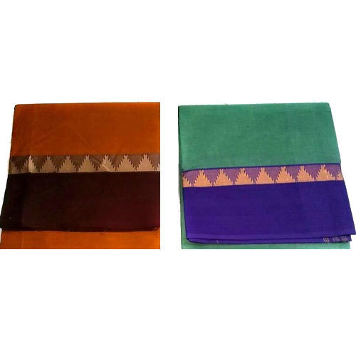 Printed Chettinad Cotton Saree, Packaging Type : Poly Bag