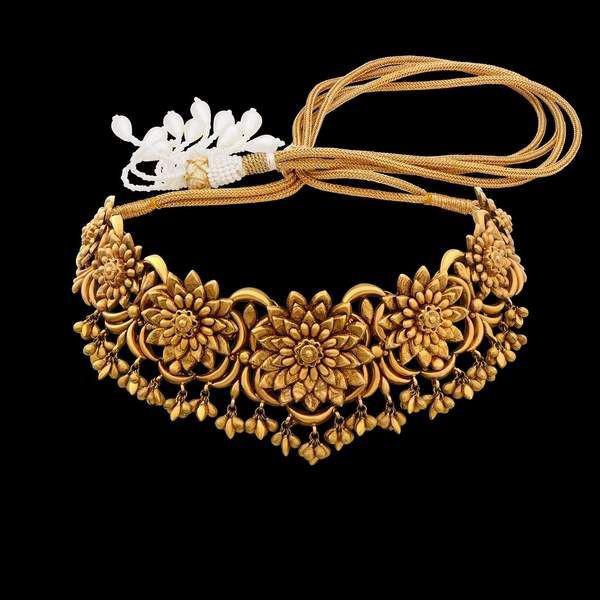 68gm 22kt Antique Gold Necklace, Occasion : Engagement, Wedding