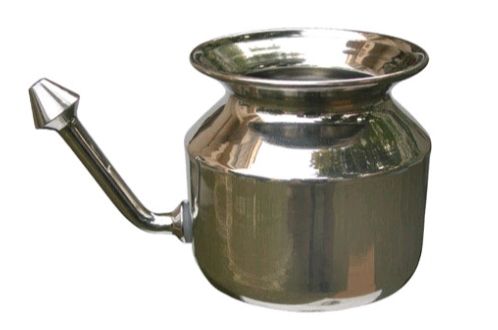 Stainless Steel Jal Neti Lota