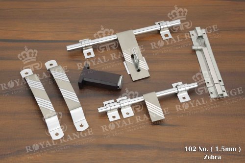 No. 102 Stainless Steel Door Kit, Size : Standard
