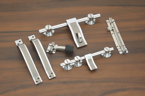 Polished Stainless Steel Door Kit, Size : Standard