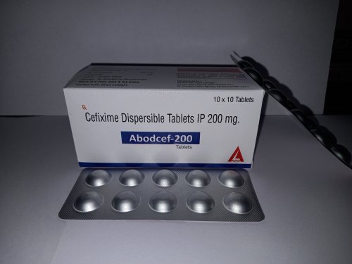 Cefixime Dispersible Tablets, Color : White