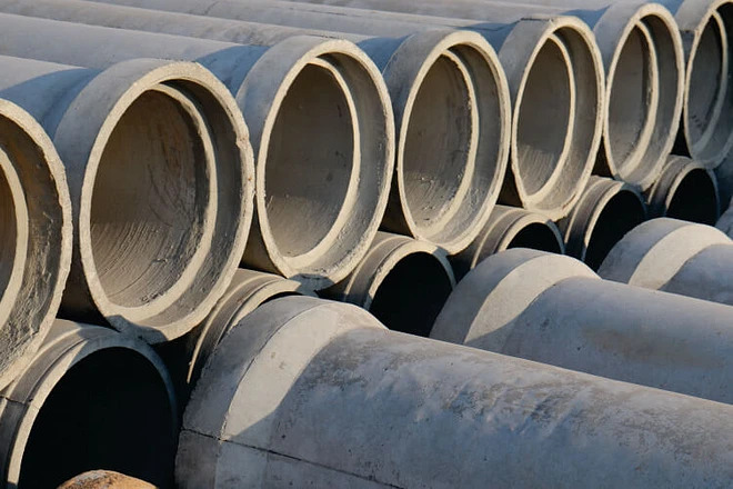400 mm RCC Cement Pipes