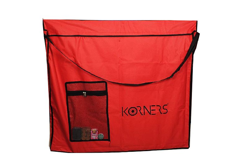 Korners Red Carrom Board Cover