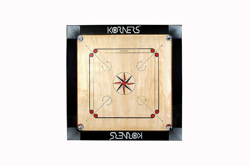 Korners Champ Club Pocket Carrom Board (35 Inches)