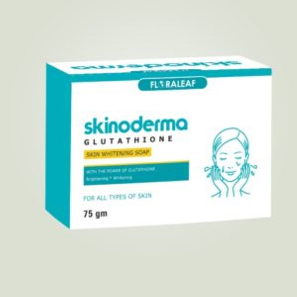 Skin whitening and brightning soap with skinoderma