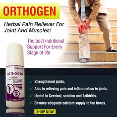 ORTHOGEN HERBAL PRODUCT FOR PAIN RELIEVER