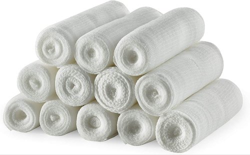 Pure Cotton Medical Absorbent Gauze, Color : White