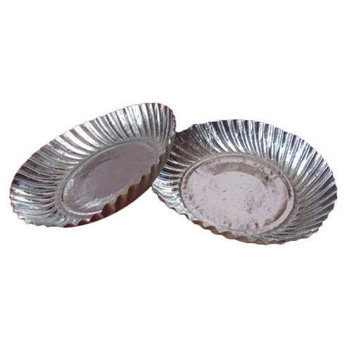 Rectangular 5 Inch Silver Paper Plates