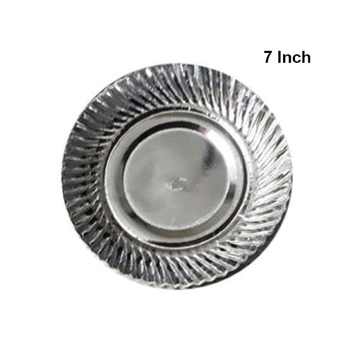 7 inch Silver Paper Plates