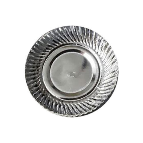 Disposable Silver Paper Plate, Size : Multisize