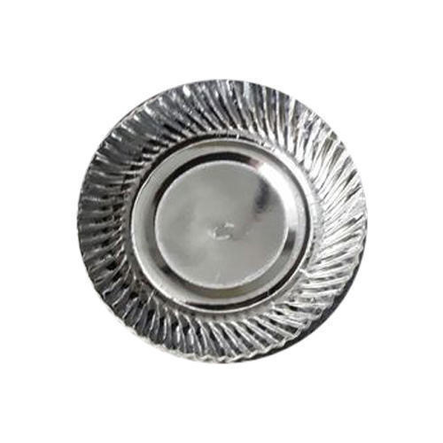 Disposable Silver Paper Plate