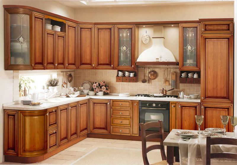Polished Plain Wooden Kitchen, Feature : Quality Tested, Temite Proof