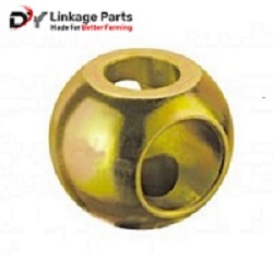 Brass Polished Ball Double Bore, for Agricultural Use, Certification : ISO Certified