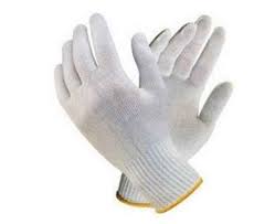 Cotton hand gloves, for Home, Hospital, Laboratory, Feature : Water Resistant, Acid Resistant, Cold Resistant