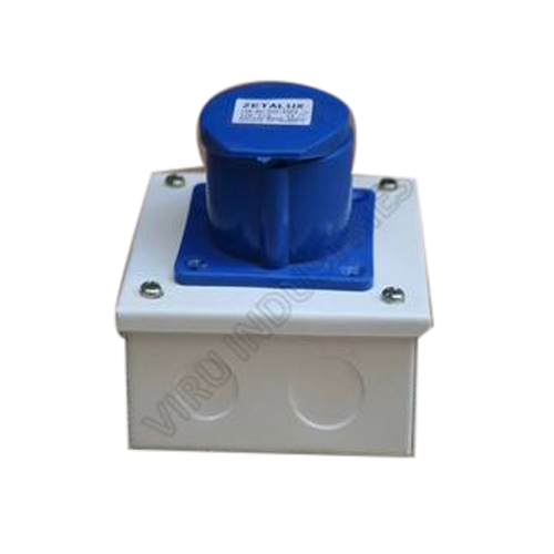 Mild Steel Industrial Socket Box