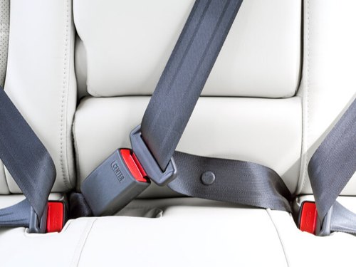 Leather Seat Belt, for Auto-mobile Use, Pattern : Plain