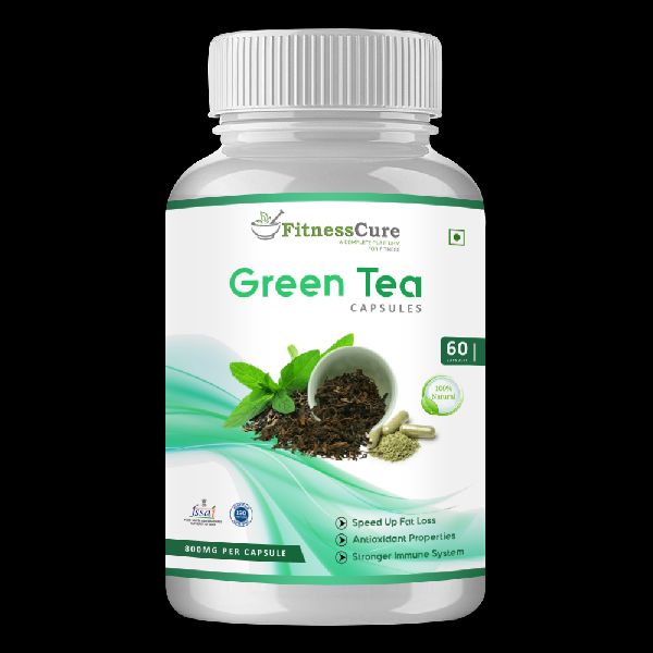 Natural GREEN TEA EXTRACT CAPSULE, for Dhaba, Home, Office, Restaurant