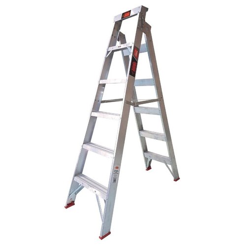 Aluminum Multipurpose Ladder, Color : Silver
