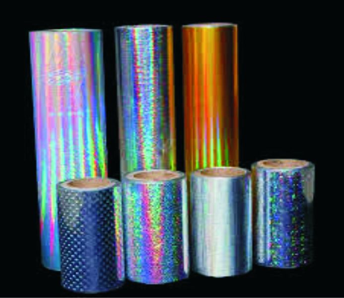 Pragati corproration. Polyster Holographic Films, for Packaging Use, Pattern : Plain
