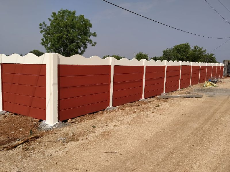 Polished Prestressed Compound Wall, for Construction, Color : Grey
