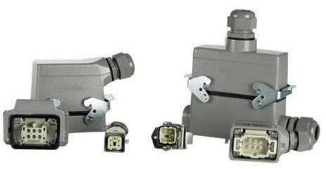 Female Electric PVC Harting Connectors, for Industrial use, Feature : High Strength