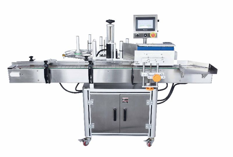 Double Side Vertical Labeling Machine