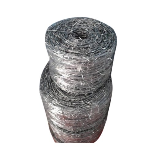 Stainless Steel Barbed Wire, for Industrial use, Feature : Corrosion Resistance, High Performance
