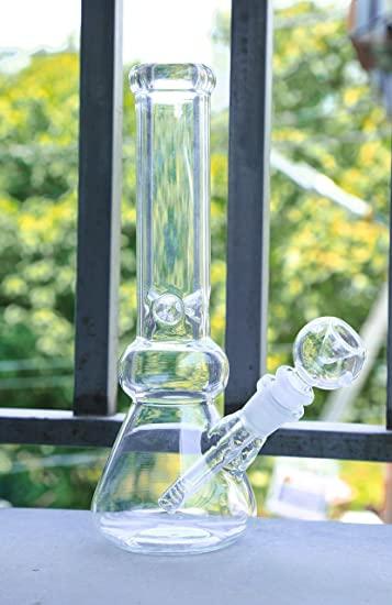 Coated glass bong, Pipe Length : 10inch, 12inch, 14inch, 16inch, 18inch, 20inch, 6inch, 8inch