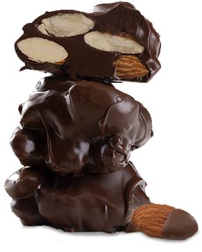 Dark Almond Rock Chocolate