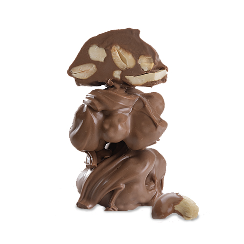 Milk Cashew Rock Chocolate