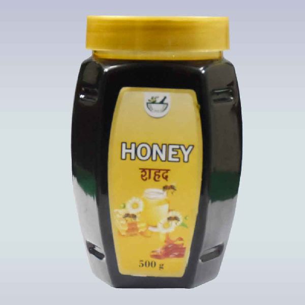 Plain Plastic Jar Pure RAW Honey, Capacity : 500ml