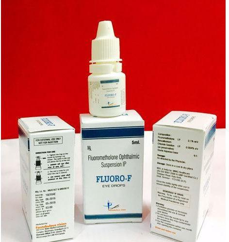 Fluorometholone Ophthalmic Solution IP Eye Drops, Packaging Size : 5ml