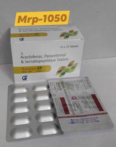 Acenya SP Tablets, Packaging Size : 10*10