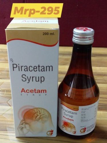 Acetam Piracetam Syrup, Packaging Size : 200 Ml