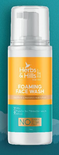 Herbs Hills foaming face wash, Shelf Life : 1year