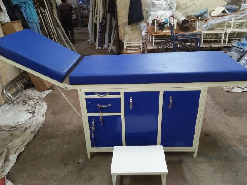 Mild Steel Head Low-Up Examination Couch, for Hospital