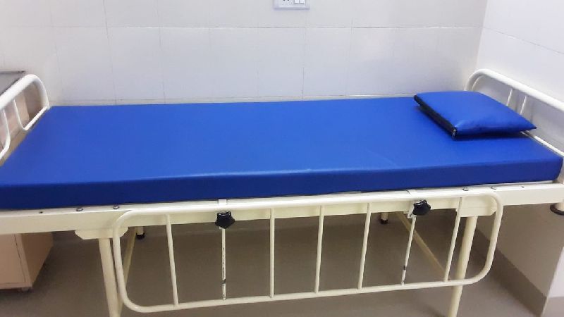 Plain Hospital Bed with Mattress and Pillow