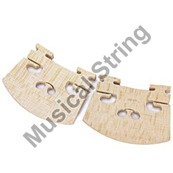 Polished Wood Violin Bridge, Color : Brown