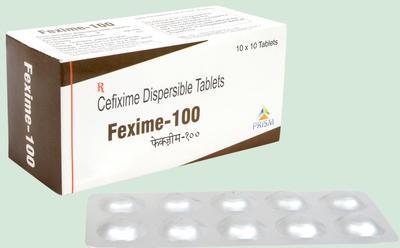 Cefixim Dispersible Tablets