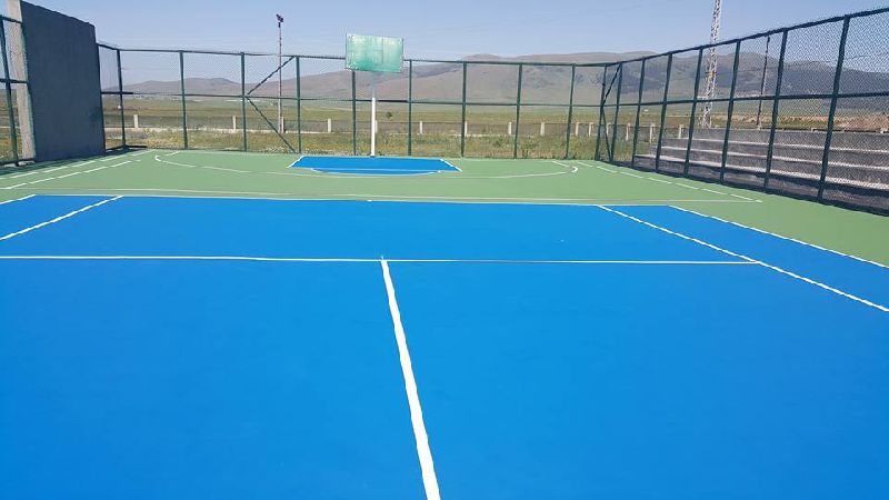 Synthetic Flooring For Basketball Court