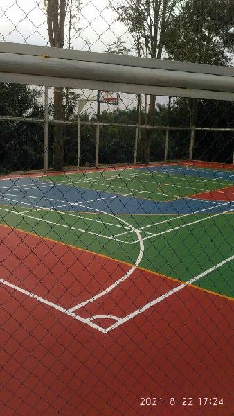 Synthetic Flooring For Multipupose Court