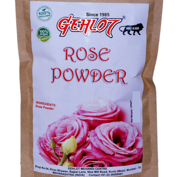 Organic Rose Powder