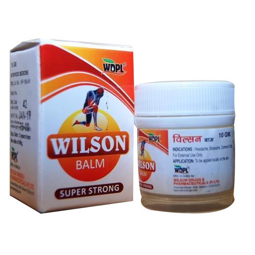 WDPL Wilson Herbal Pain Balm, Packaging Size : 10 gm