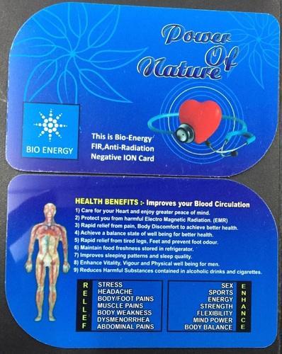 Gemanium bio energy card, for pain Reilif, Size : Round