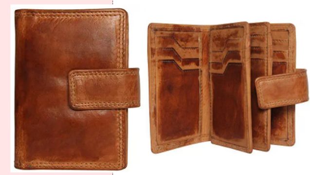 Leather Credit Card Holder, Feature : Fine Finishing, Great Design, Light Weight, Smooth Texture
