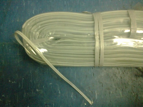 Rushabh Enterprises Plain PVC Zipper, Color : Transparent 