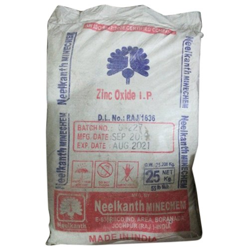 Zinc Oxide Powder, Packaging Size : 25 Kg