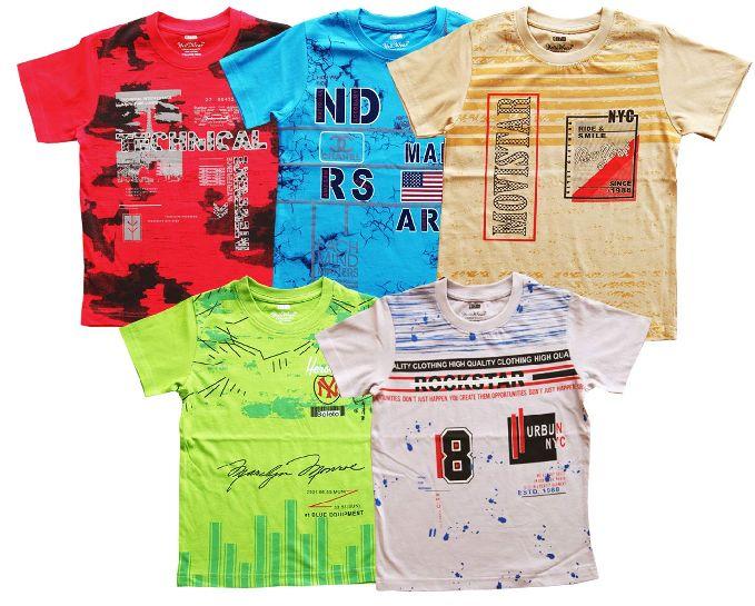 Cotton Boys Printed T-Shirts, Occasion : Casual Wear